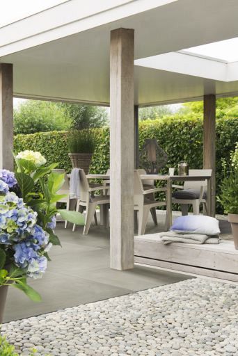 Kera Twice 60x60x4,8 cm Cerabeton Cendre