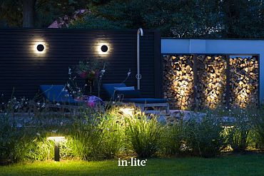 DISC WALL 100-230V Black