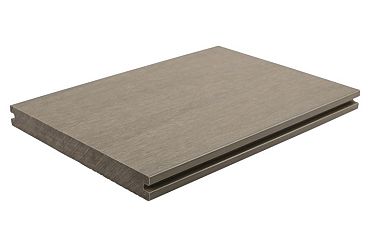 WPC 22,5x210mm Fiberdeck Premium massief Light Grey