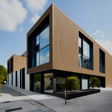 WPC WEO60 cladding Teak 33x170mm D Klasse (wb 140mm)