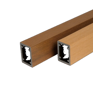 Brise soleil 42x60mm L-390cm Teak E Klasse  FSC 100%