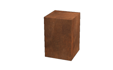 Cortenstaal sokkel Ohio 40 x 40 x 60 cm