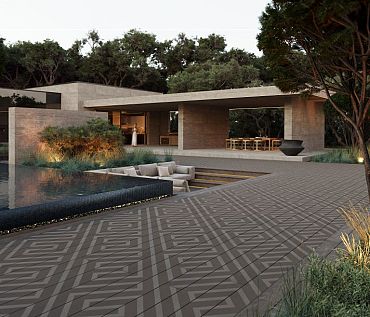 Modello Linear Ebony Grey 3600x196x32mm