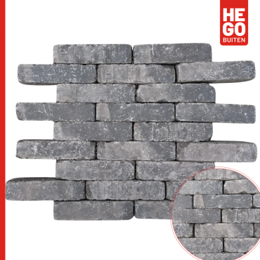 Gebakken UWF60 Eros getrommeld inktzwart onbezand vida