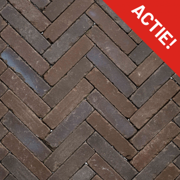 Gebakken UWF60 Doris TST getrommeld donkerbruin bezand vida