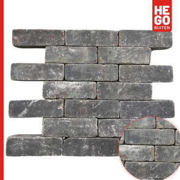 Gebakken UDF60 Preston getrommeld bruin zwart bezand natura