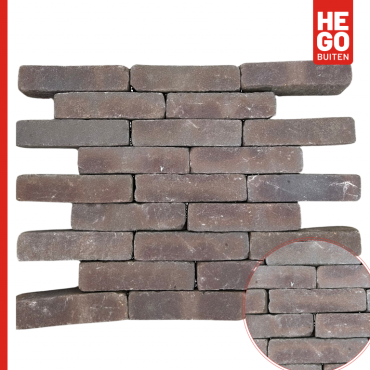 Gebakken UWF60 Norton getrommeld paars blauw bezand natura