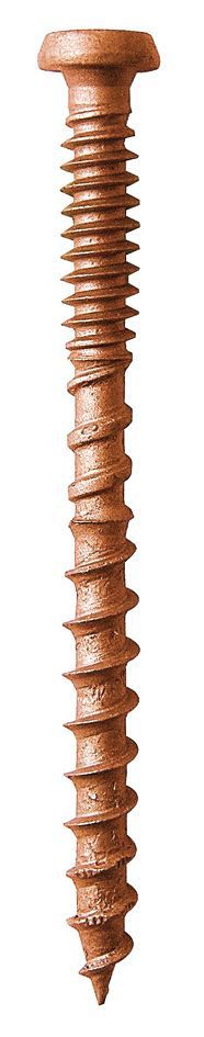 Schroef composiet bruin torx 5x50mm rvs AISI304 150 schr./doosje + bit