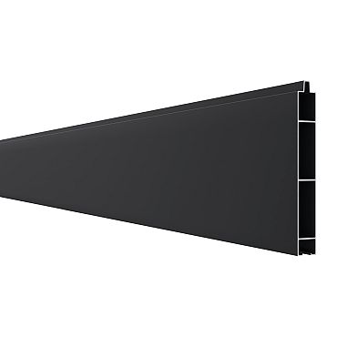 Alu tand + groef profiel 21x160mm (wb 150mm) L-178 cm RAL9005