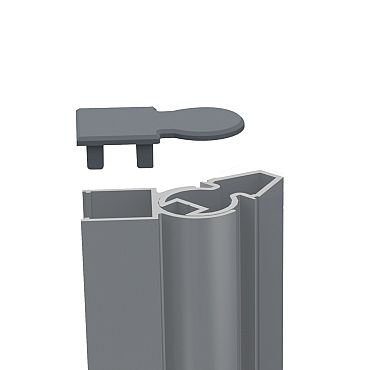 Boston afdek-kap en schroeven voor hoekprofiel variabel