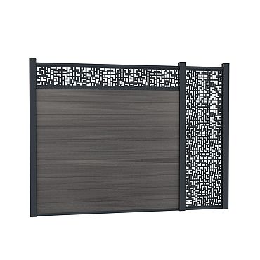 Boston Decopaneel Crios verticaal 58x182cm dikte 2 mm RAL7016