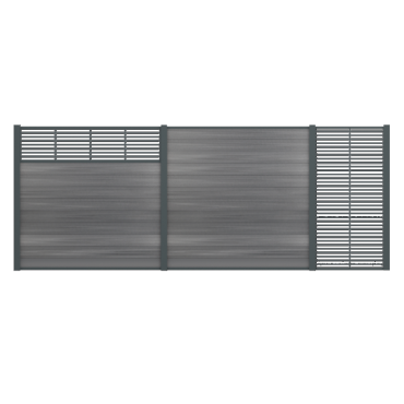 Boston Decopaneel Paxos verticaal 88x182cm dikte 2 mm RAL7016 (1009)