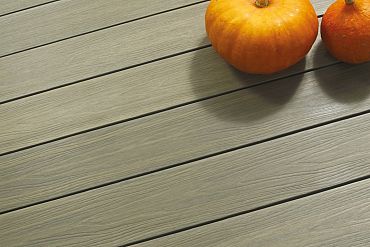 WPC 22,5x210mm Fiberdeck Premium massief Light Grey