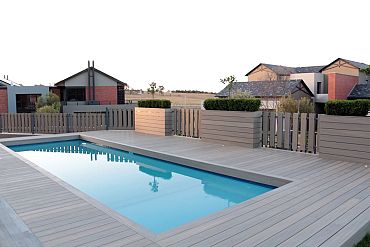 WPC 22,5x138mm Fiberdeck Premium RHK Light Grey