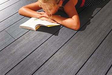 WPC 22,5x138mm Fiberdeck Vintage Graphite / Wenge