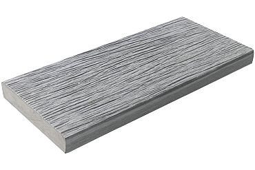 WPC 22,5x138mm Fiberdeck Vintage kantplank massief Lunar Grey