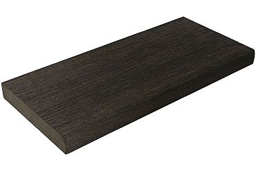 WPC 22,5x138mm Fiberdeck Vintage kantplank massief Wenge