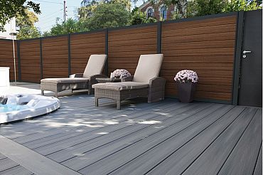 WPC Premium fence board Ipé 21x160mm (wb 150 MM) L-178cm