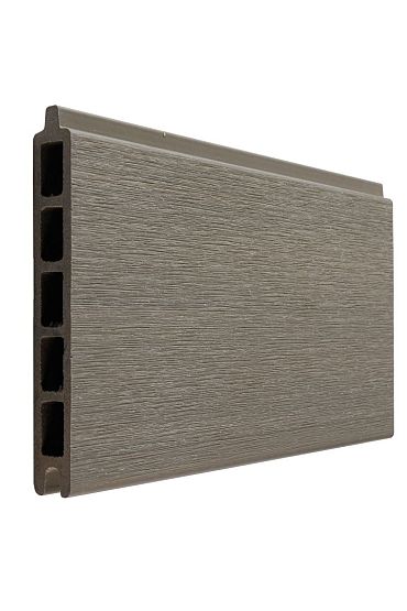 WPC Premium fence board Light Grey 21x160mm (wb 150mm) L-178cm