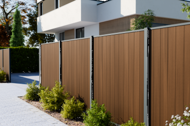 WPC Premium fence board Teak  21x160mm (wb 150mm) L-178cm
