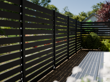 Boston alu lamel 21x100mm L-178cm RAL9005