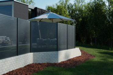 Boston alu lamel 21x45mm L-178cm RAL7016