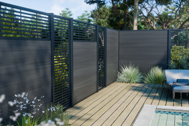 Boston Decopaneel Paxos verticaal 88x182cm dikte 2 mm RAL7016 (1009)