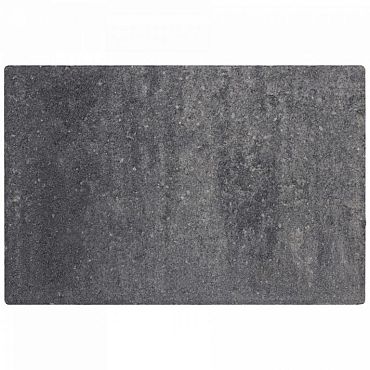 Terrassteen+ 20x30x8 cm Grijs/Zwart