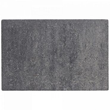 Terrassteen+ 20x30x8 cm Grijs/Zwart
