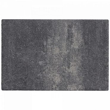 Terrassteen+ 20x30x8 cm Grijs/Zwart