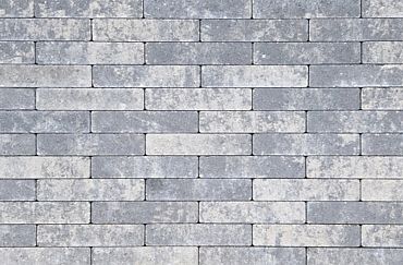 Waalformaat XL 25x5x7 cm grijs/zwart