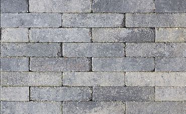 Stonique trommel dikformaat XL 28x7x8 cm Grijs/Zwart