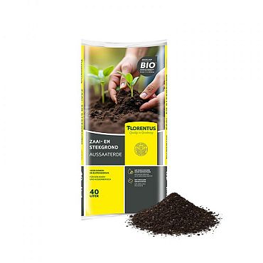 Florentus BIO potgrond voor Zaaien en stekken 40L