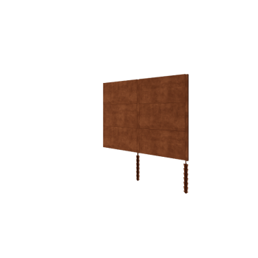 Cortenstaal schutting H3 - Complete set - 252 x 6 x 190 cm