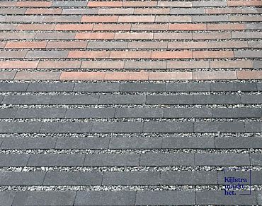 Waterpasserende longstone WaterWijs 7 cm tricolore