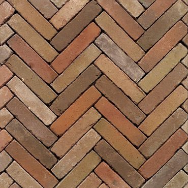 Gebakken UWF60 Varia WS getrommeld geel rood bont onbezand classica