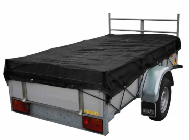 Aanhangernet 3,50x1,80mtr fijnmazig zwart t.b.v. snoeiafval