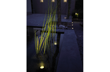 SUB Spot (underwater) 12V/3W LED Alu. charcoal grey Warm White.