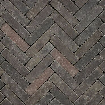 Gebakken UWF60 Atlas getrommeld aubergine zwart bezand vida