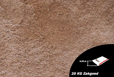 Zak 20 kg Brekerszand rood 0-2 mm