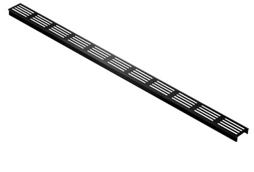 ACO Slim-Line Vervang.rstr zwart Alu 100