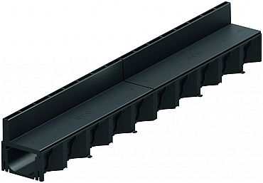 Hexa Slotline goot + Kunststof opzet 1m