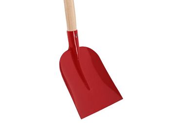 Betonschop gehard rood 110cm Dubbel Gebogen