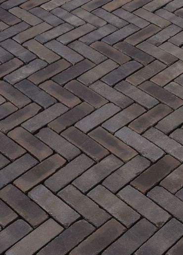 Gebakken DF60 terra ancona antica zwart-blauw-bruin