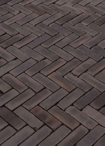 Gebakken DF60 terra iseo antica zwart-bruin