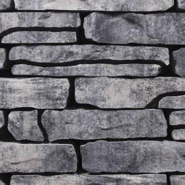 Stonewalling Grijs/Zwart 18x43.5 cm