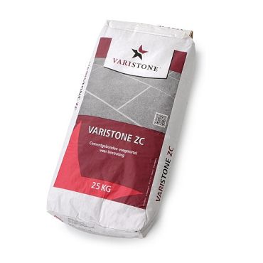 Varistone ZC 25 kg zak  Donkergrijs