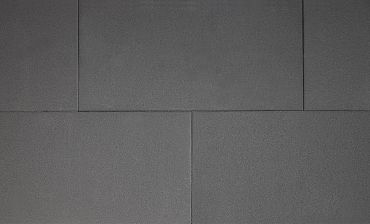 H2O comfort square 40x80x5 cm black