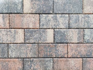 Betonstraatsteen 6 cm tricolore komo