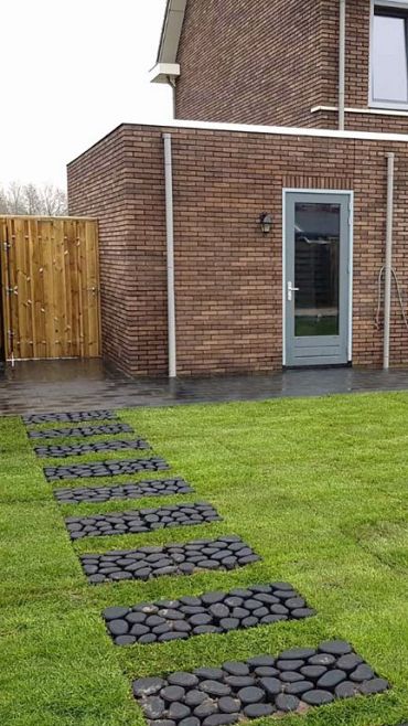 Keigrassteen WaterWijs 45x45x10 cm antraciet